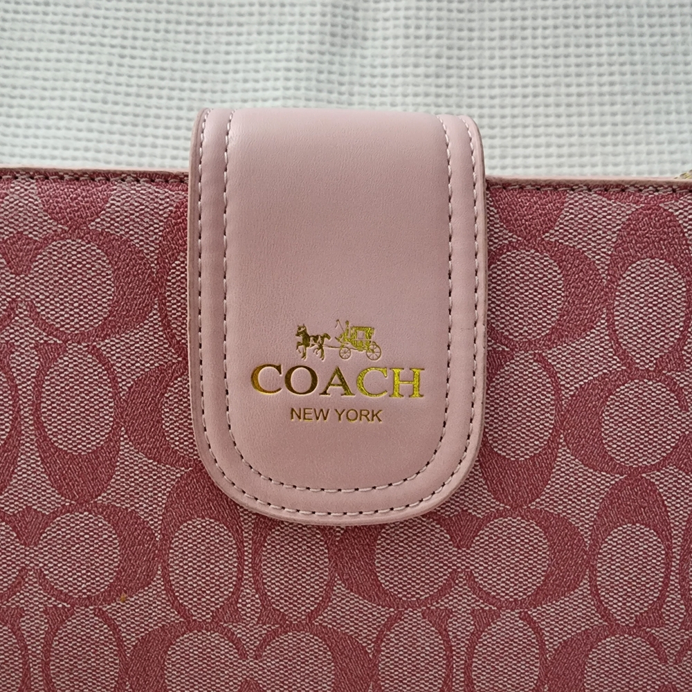 Coach Pink Women's Bag - Picture 2 of 3